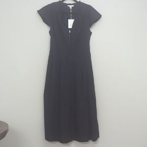 Free Assembly Walmart Elegant Black Women's Dress Small 4/6